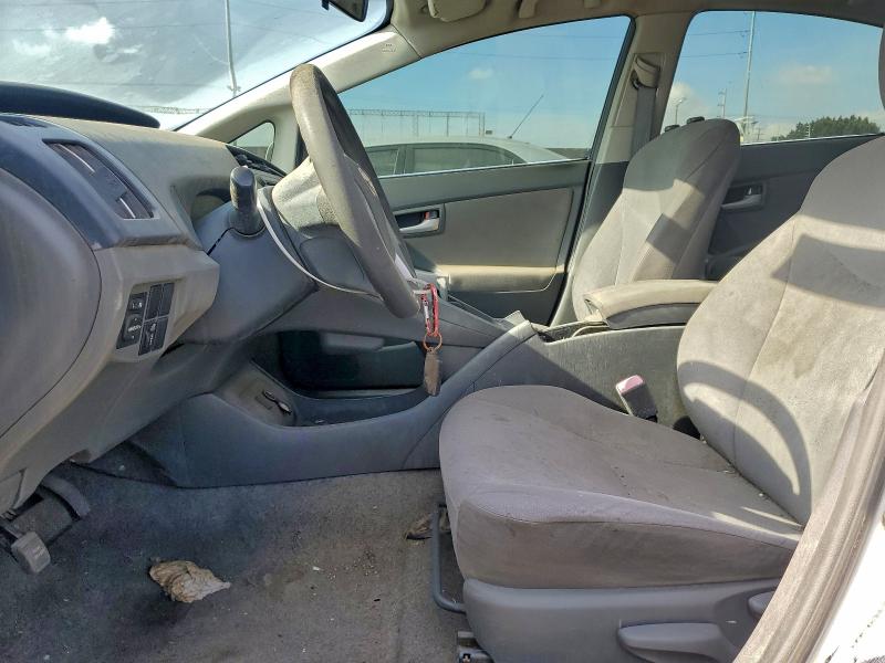 2010 Toyota Prius VIN JTDKN3DU5A0135338 COPART salvage auction — FRONT END, Az - Dis/Dlr/Exp Only Salvage Title, sold $1,150 on 2026-07-31 (photo 7)