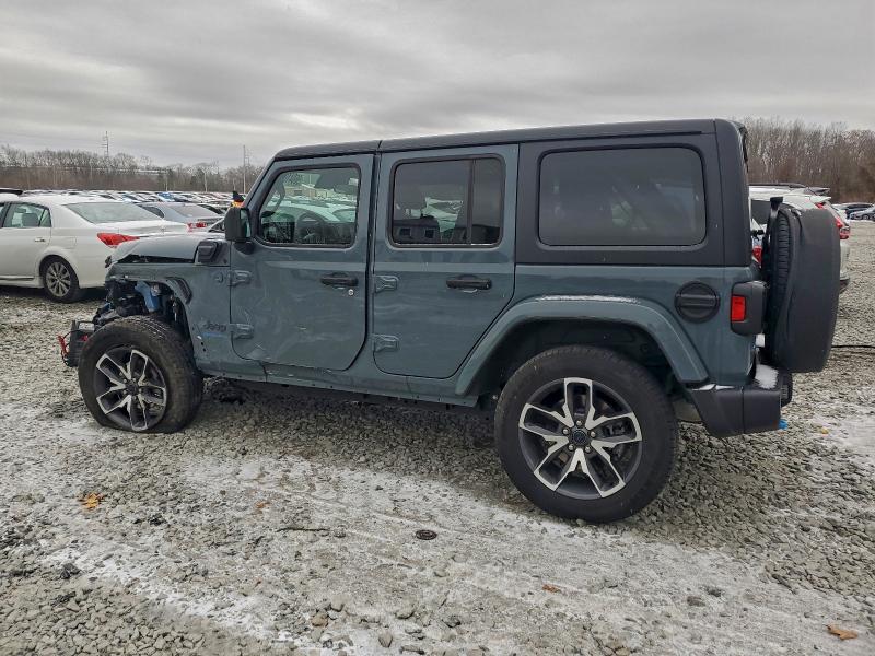 2024 Jeep Wrangler / VIN 1C4RJXN67RW144343 COPART salvage auction — FRONT END, Ma - Cert Of Title-Salvage, sold $7,500 on 2026-07-29 (photo 2)