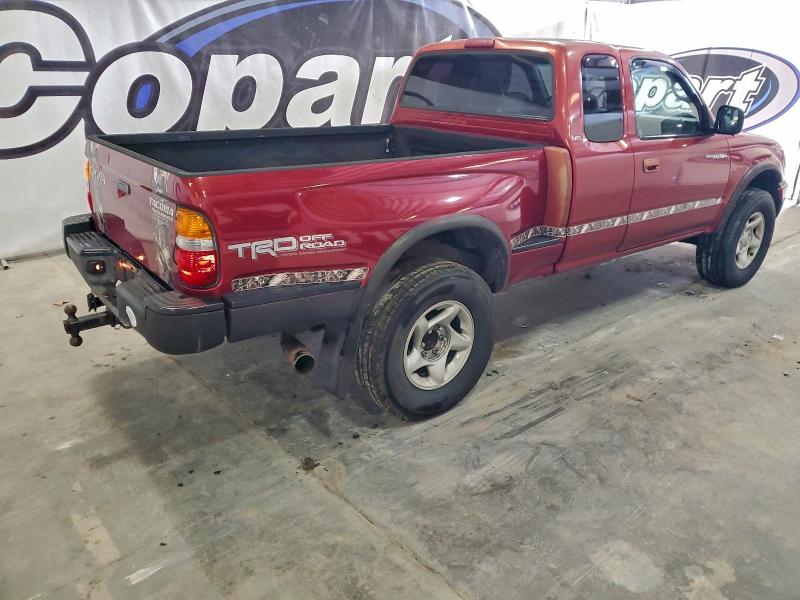 2001 Toyota Tacoma VIN 5TESN92N01Z859811 COPART salvage auction — MINOR DENT/SCRATCHES, TN - CERTIFICATE OF TITLE, sold $2,750 on 2026-07-09 (photo 3)
