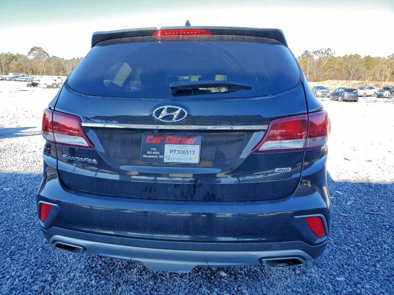 2018 Hyundai Santa fe VIN KM8SNDHF9JU262048 COPART salvage auction — FRONT END, GA - CERT OF TITLE-SALVAGE, sold $1,150 on 2026-07-23 (photo 6)