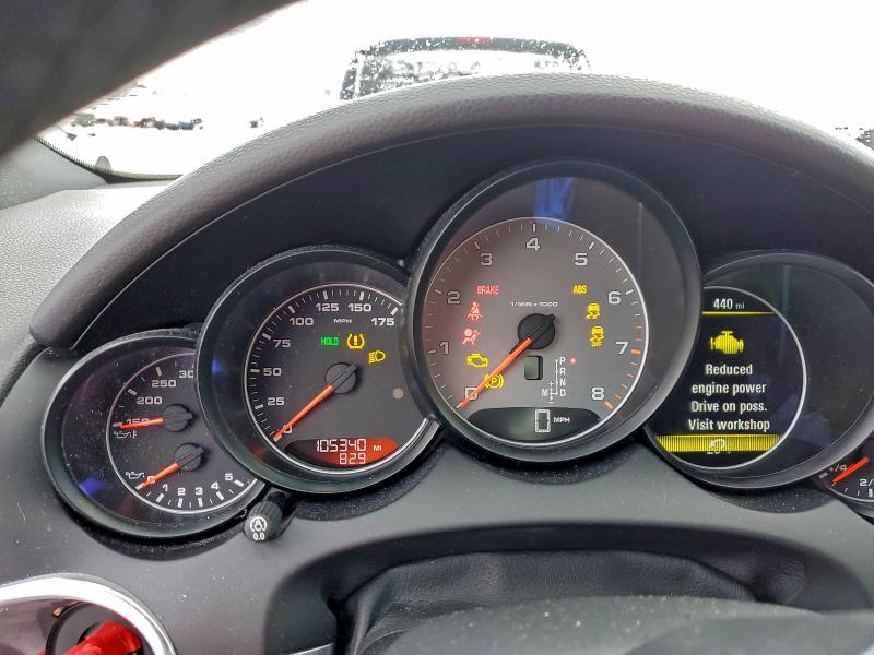 2018 Porsche Cayenne VIN WP1AB2A2XJLA60814 COPART salvage auction — FRONT END, Mi - Cert Of Title-Salvage Vehicle, sold $1,700 on 2026-07-06 (photo 9)