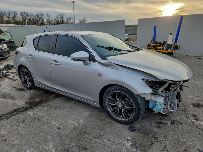 2012 Lexus Ct 200 VIN JTHKD5BH3C2055448 COPART salvage auction — FRONT END, Mo - Salvage Certificate Of Title, sold $1,200 on 2026-07-28 (photo 4)