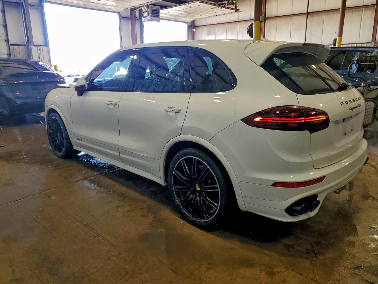 2016 Porsche Cayenne VIN WP1AD2A21GLA79142 COPART salvage auction — Front End, PA - CERTIFICATE OF SALVAGE, sold $8,200 on 2026-01-16 (photo 2)