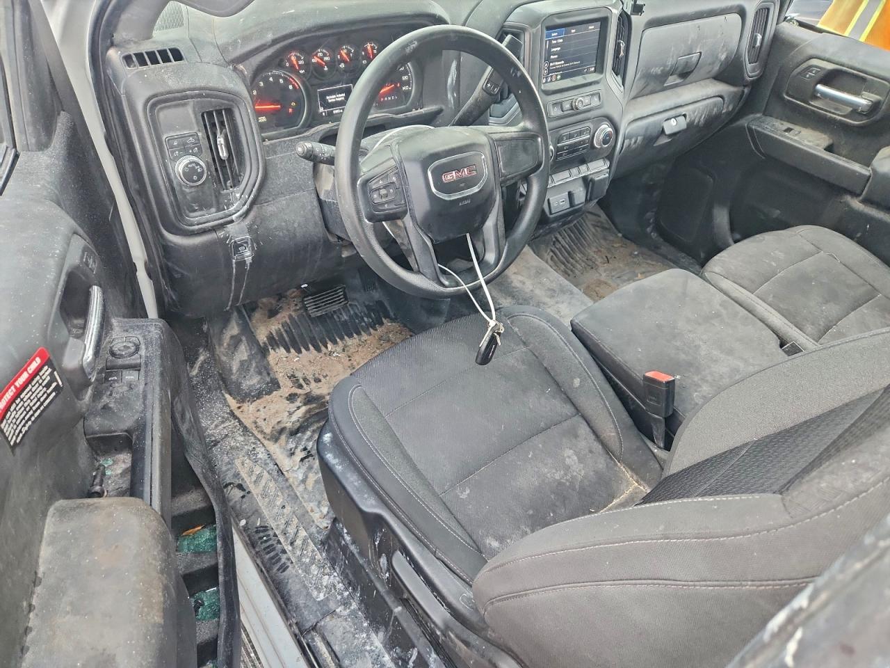 2024 GMC Sierra VIN 1GD38LE73RF134181 COPART salvage auction — Side, CA - CERT OF TITLE-SALVAGED, sold $10,800 on 2026-07-09 (photo 8)