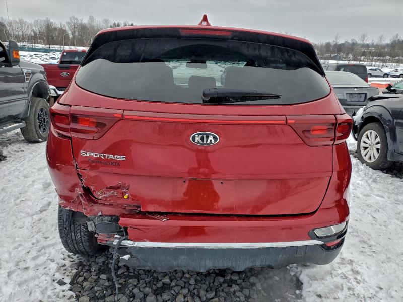 2022 Kia Sportage VIN KNDPMCAC8N7984302 COPART salvage auction — REAR END, Salvage Title, sold $2 on 2026-07-22 (photo 6)