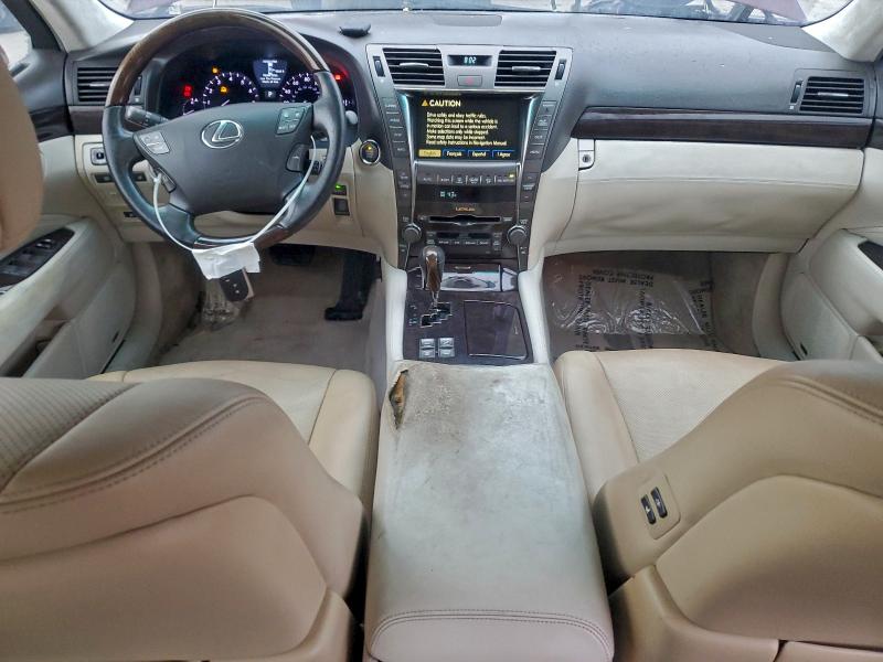 2007 Lexus Ls 460 VIN JTHGL46F675014506 COPART salvage auction — MECHANICAL, Va - Certificate Of Title, sold $925 on 2026-07-16 (photo 8)