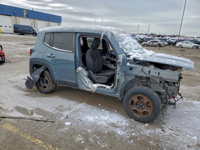 2018 Jeep Renegade VIN ZACCJBAB4JPJ57593 COPART salvage auction — FRONT END, Mi - Cert Of Title-Rebuilt Salvage, sold $350 on 2026-07-09 (photo 4)