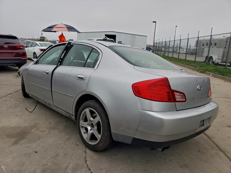 2003 Infiniti G35 VIN JNKCV51E23M332734 COPART salvage auction — ALL OVER, CA - SALVAGE CERTIFICATE, sold $100 on 2026-07-27 (photo 2)