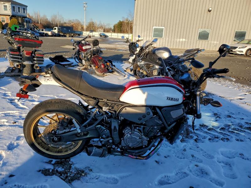 2021 Yamaha Xsr700 VIN JYARM21E0MA001307 COPART salvage auction — FRONT END, Ma - Cert Of Title-Salvage, sold $225 on 2026-07-10 (photo 1)