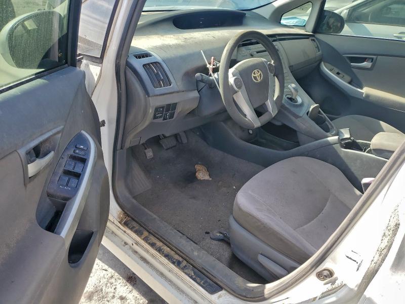 2010 Toyota Prius VIN JTDKN3DU5A0135338 COPART salvage auction — FRONT END, Az - Dis/Dlr/Exp Only Salvage Title, sold $1,150 on 2026-07-31 (photo 8)