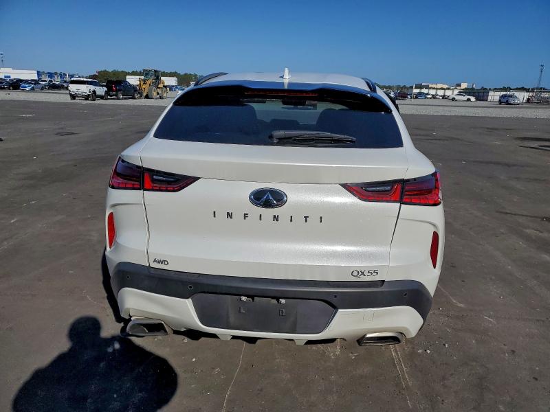 2025 Infiniti Qx55 VIN 3PCAJ5JR9SF100792 COPART salvage auction — SIDE, Fl - Certificate Of Destruction, sold $7,300 on 2026-07-08 (photo 6)