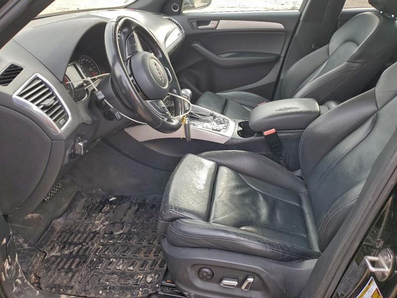 2017 Audi Q5 VIN WA1M2AFPXHA059921 COPART salvage auction — FRONT END, Mo - Salvage Certificate Of Title, sold $2,000 on 2026-07-28 (photo 7)