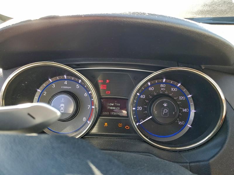 2013 Hyundai Sonata VIN 5NPEC4AC1DH663020 COPART salvage auction — FRONT END, ID - SALVAGE CERTIFICATE OF TITLE, sold $225 on 2026-07-17 (photo 9)