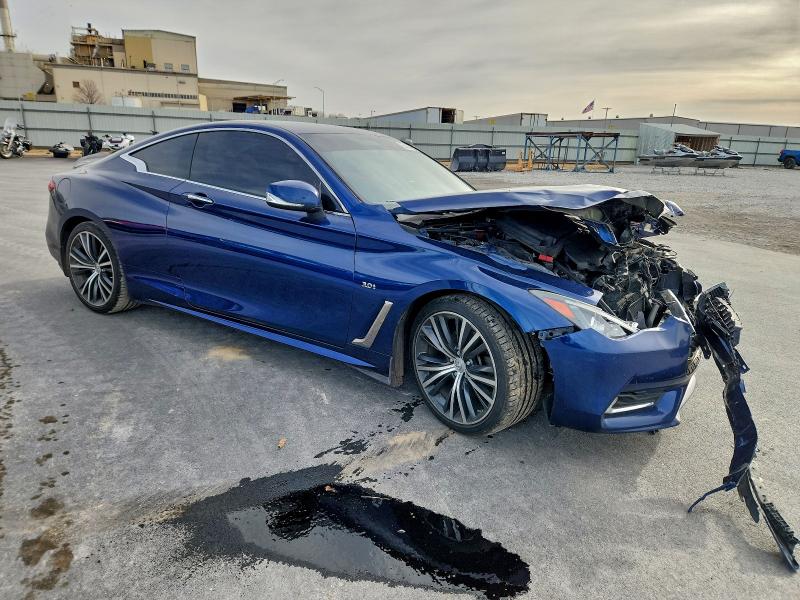 2017 Infiniti Q60 VIN JN1EV7EKXHM360393 COPART salvage auction — FRONT END, Ok - Cert Of Title-Salvage, sold $1,700 on 2026-07-06 (photo 4)