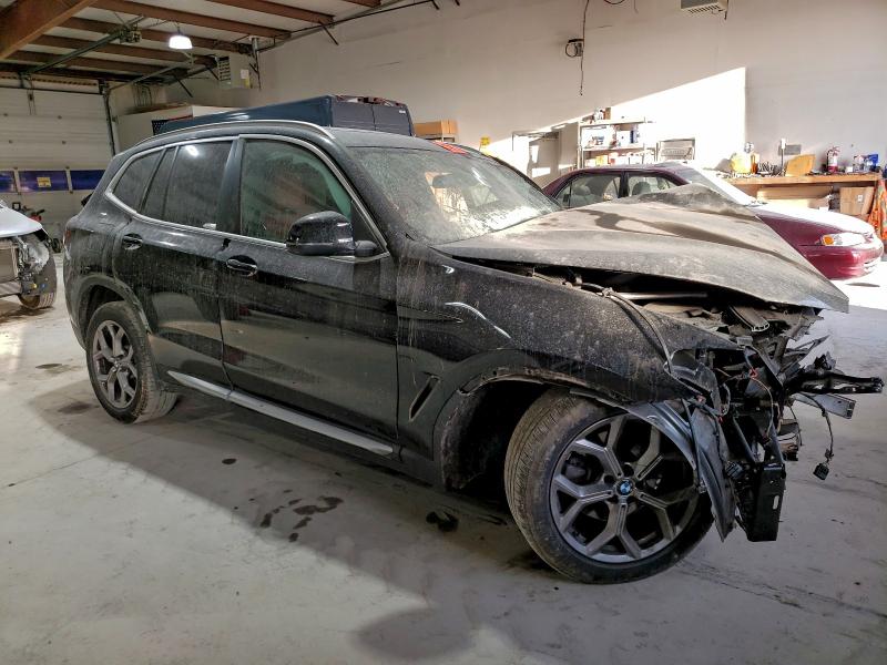 2023 BMW X3 VIN 5UX53DP01P9P18316 COPART salvage auction — FRONT END, Md - Cert Of Salvage > 75% Damage, sold $375 on 2026-07-10 (photo 4)