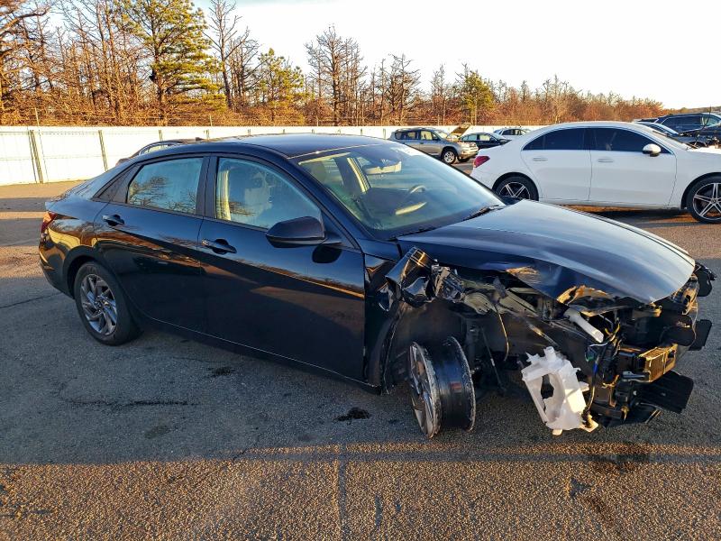 2024 Hyundai Elantra VIN KMHLM4DGXRU637320 COPART salvage auction — FRONT END, Ny - Mv907A-Parts Only, sold $100 on 2026-07-22 (photo 4)