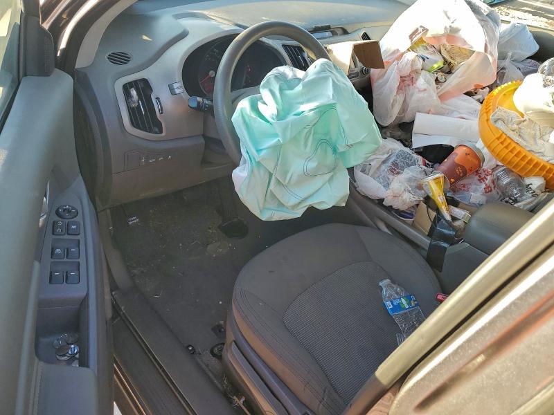2015 Kia Sportage VIN KNDPB3AC4F7793421 COPART salvage auction — FRONT END, TX - SALVAGE VEHICLE TITLE, sold $1,650 on 2026-07-02 (photo 8)