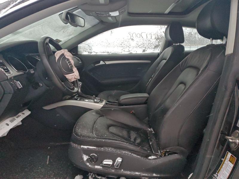 2017 Audi A5 VIN WAUMFAFR2FA051673 COPART salvage auction — FRONT END, Il - Salvage Certificate, sold $1,900 on 2026-07-17 (photo 7)
