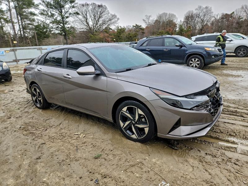 2023 Hyundai Elantra VIN KMHLS4AG2PU596592 COPART salvage auction — REAR END, De - Salvage Certificate, sold $2,550 on 2026-07-14 (photo 4)
