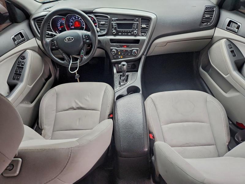 2012 Kia Optima VIN 5XXGM4A78CG033272 COPART salvage auction — FRONT END, MD - CERT OF SALVAGE > 75% DAMAGE, sold $325 on 2026-07-31 (photo 8)