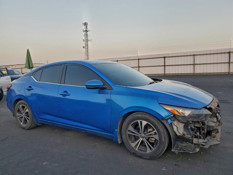 2020 Nissan Sentra VIN 3N1AB8CV5LY214709 COPART salvage auction — FRONT END, Ca - Salvage Certificate, sold $4,250 on 2026-07-02 (photo 4)