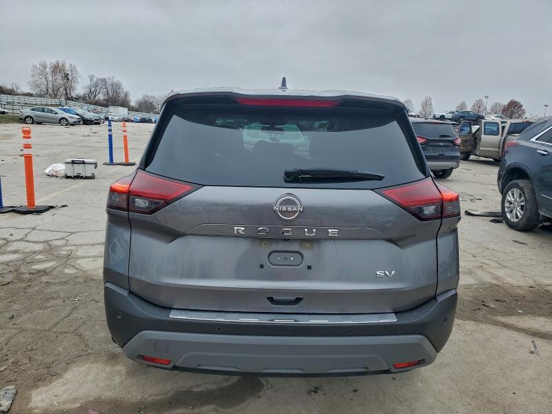 2023 Nissan Rogue VIN JN8BT3BA8PW411343 COPART salvage auction — FRONT END, Mo - Salvage Certificate Of Title, sold $3,400 on 2026-07-24 (photo 6)