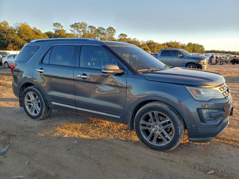 2016 Ford Explorer VIN 1FM5K7FH9GGA42573 COPART salvage auction — SIDE, Fl - Cert Of Title Slvg Rebuildable, sold $2,750 on 2026-07-03 (photo 4)