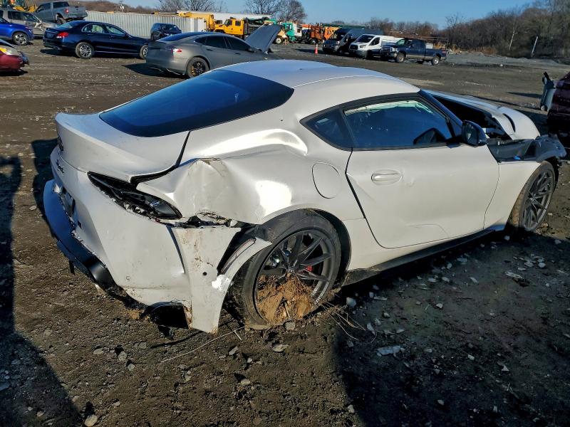 2026 Toyota Supra VIN WZ1DB0G05TW074003 COPART salvage auction — Front End, MD - CERT OF SALVAGE > 75% DAMAGE, sold $11,700 on 2026-02-12 (photo 3)