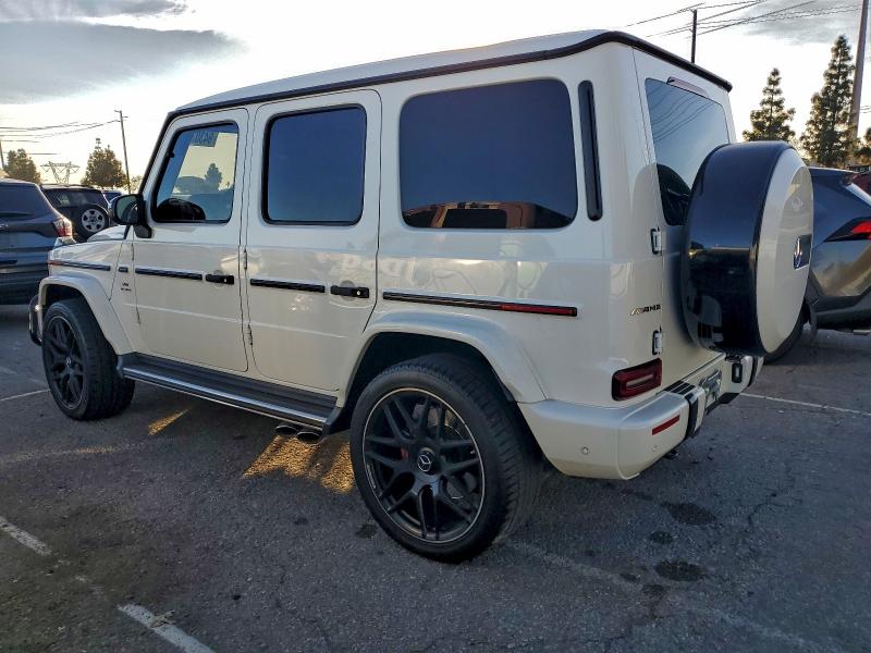 2021 Mercedes-benz G-class VIN W1NYC7HJ7MX410347 COPART salvage auction — MINOR DENT/SCRATCHES, Ca - Non-Repairable Vehicle Cert, sold $12,600 on 2026-07-09 (photo 2)