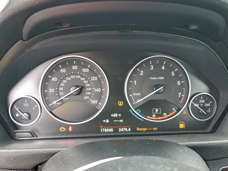 2015 BMW 3er VIN WBA3B3C53FJ983580 COPART salvage auction — MECHANICAL, GA, sold $475 on 2026-08-03 (photo 9)