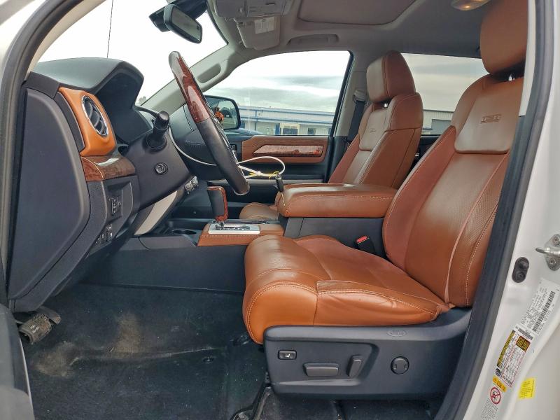 2018 Toyota Tundra VIN 5TFGY5F17JX230809 COPART salvage auction — REAR END, Sc - Cert Of Title-Salvage, sold $14,600 on 2026-07-13 (photo 7)