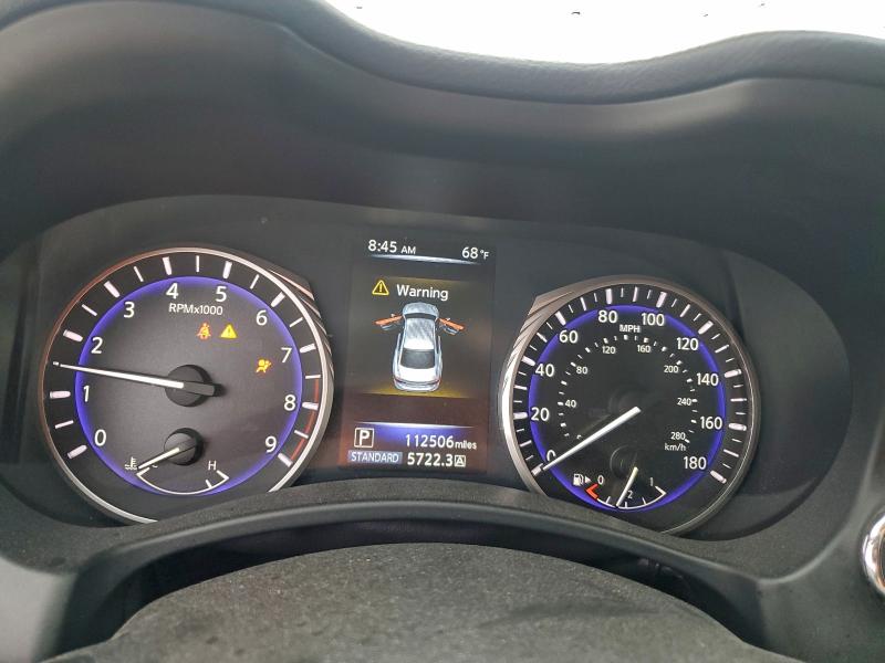 2014 Infiniti Q50 VIN JN1BV7AP8EM693269 COPART salvage auction — SIDE, Tx - Certificate Of Title, sold $2,450 on 2026-07-07 (photo 9)