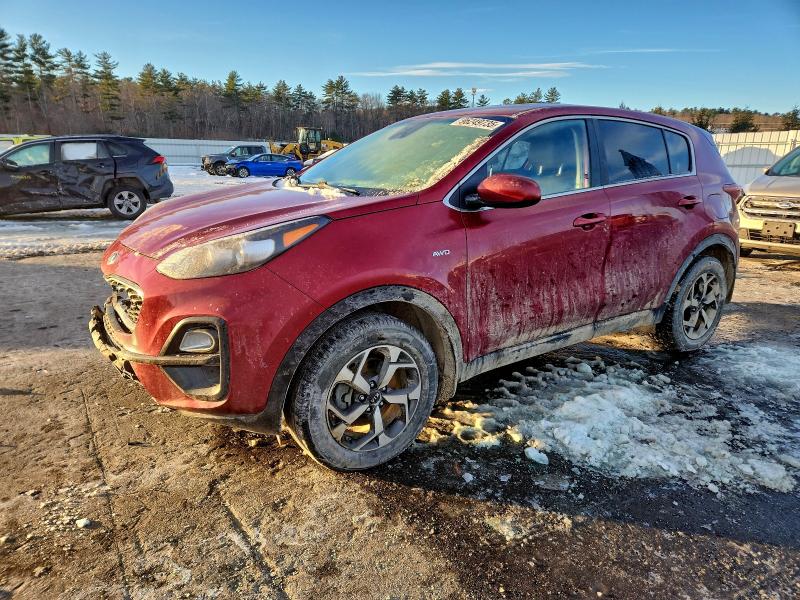 2020 Kia Sportage VIN KNDPMCAC0L7646602 COPART salvage auction — FRONT END, Me - Cert Of Title-Salvage Collisio, sold $3,000 on 2026-07-08 (photo 1)