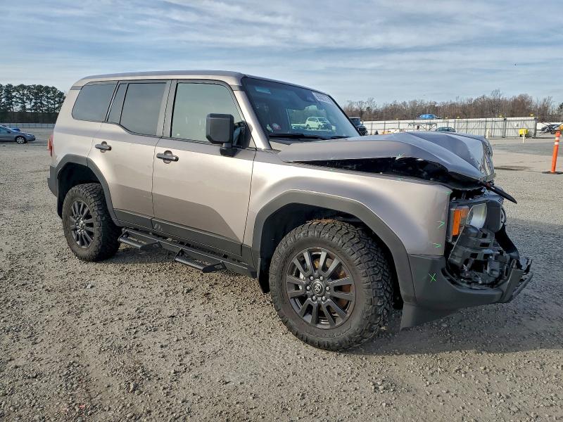 2025 Toyota Land cruiser VIN JTEABFAJ8SK023361 COPART salvage auction — Front End, NC - DEALER ONLY SALVAGE TITLE, sold $29,500 on 2026-05-14 (photo 4)