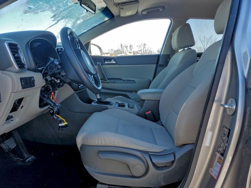 2019 Kia Sportage VIN KNDPMCAC0K7579692 COPART salvage auction — VANDALISM, In - Bill Of Sale - Parts Only, sold $2,750 on 2026-07-06 (photo 7)