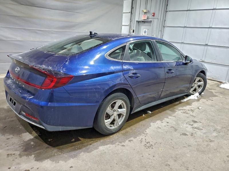 2021 Hyundai Sonata VIN 5NPEG4JAXMH073921 COPART salvage auction — FRONT END, Nh - Cert Of Title-Salvage, sold $2,450 on 2026-07-09 (photo 3)