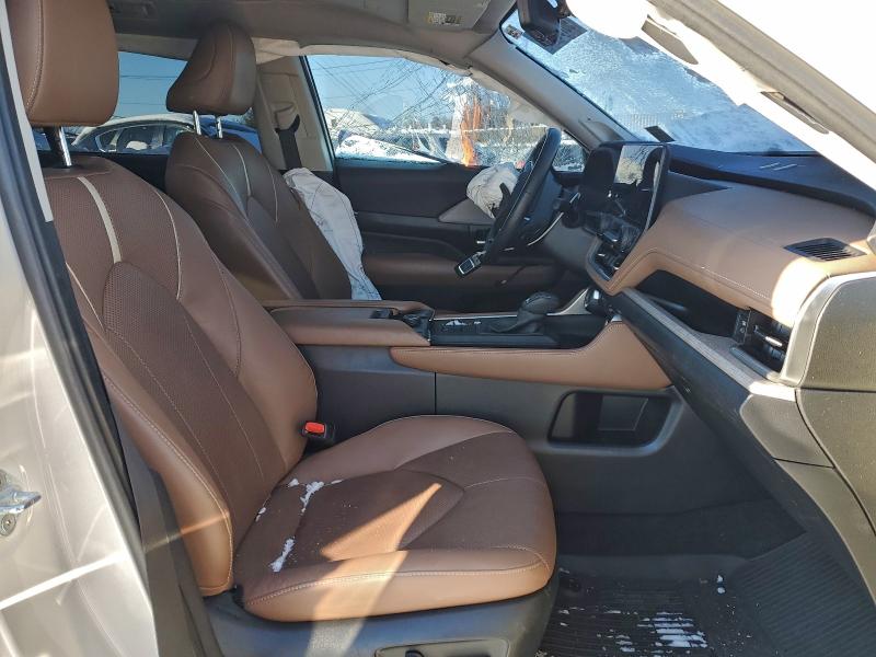 2024 Toyota Highlander VIN 5TDAAAB59RS018202 COPART salvage auction — Front End, ID - SALVAGE CERTIFICATE OF TITLE, sold $17,800 on 2026-04-17 (photo 7)