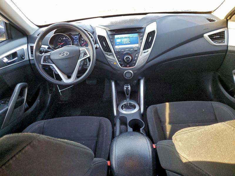 2015 Hyundai Veloster VIN KMHTC6AD1FU224674 COPART salvage auction — FRONT END, Ca - Salvage Certificate, sold $875 on 2026-07-15 (photo 8)