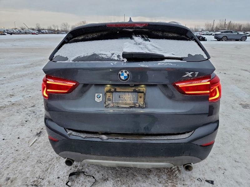 2018 BMW X1 VIN WBXHT3C32J5K25318 COPART salvage auction — FRONT END, Qc - Gravement Accidente, sold $150 on 2026-07-21 (photo 6)