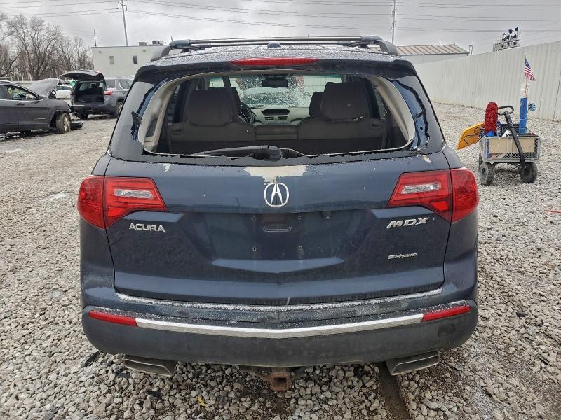 2010 Acura Mdx VIN 2HNYD2H20AH527200 COPART salvage auction — REAR END, Oh - Certificate Of Title, sold $650 on 2026-07-09 (photo 6)