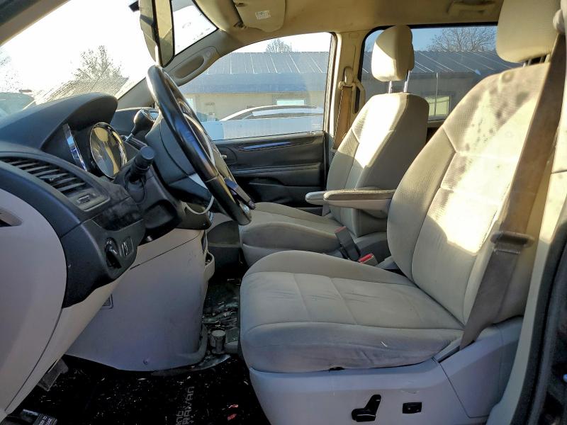 2012 Dodge Grand caravan VIN 2C4RDGBG3CR153268 COPART salvage auction — HAIL, Ks - Cert Of Title-Salvage, sold $300 on 2026-07-20 (photo 7)