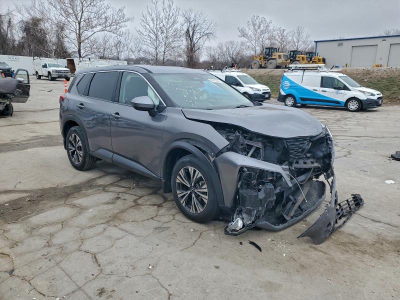 2023 Nissan Rogue VIN JN8BT3BA8PW411343 COPART salvage auction — FRONT END, Mo - Salvage Certificate Of Title, sold $3,400 on 2026-07-24 (photo 4)