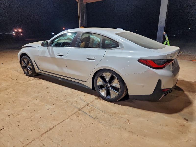 2025 BMW I4 VIN WBY23HD05SFV45781 COPART salvage auction — FRONT END, Al - Cert Of Title-Salvage Title, sold $15,800 on 2026-07-22 (photo 2)