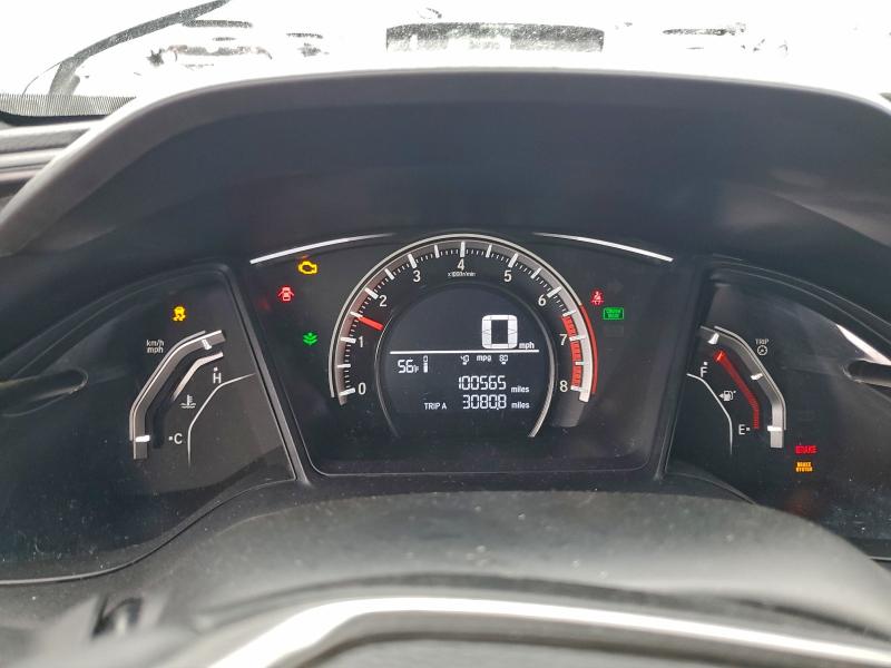 2017 Honda Civic VIN SHHFK7G44HU218606 COPART salvage auction — FRONT END, Mo - Salvage Certificate Of Title, sold $175 on 2026-07-24 (photo 9)