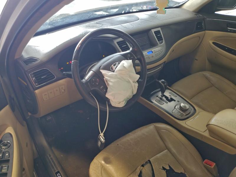 2009 Hyundai Genesis VIN KMHGC46F49U069445 COPART salvage auction — FRONT END, NC - SALVAGE CERTIFICATE OF TITLE, sold $200 on 2026-07-27 (photo 8)