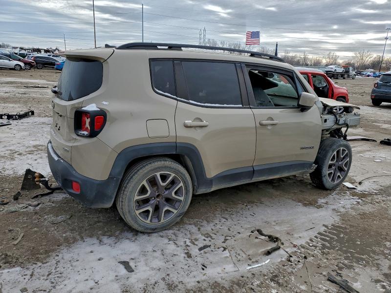 2015 Jeep Renegade VIN ZACCJABT2FPB32218 COPART salvage auction — FRONT END, Mi - Certificate Of Title, sold $400 on 2026-07-09 (photo 3)