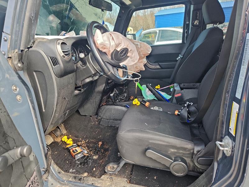 2016 Jeep Wrangler unlimited VIN 1C4BJWDG9GL347822 COPART salvage auction — FRONT END, Mo - Salvage Certificate Of Title, sold $2,400 on 2026-07-02 (photo 7)