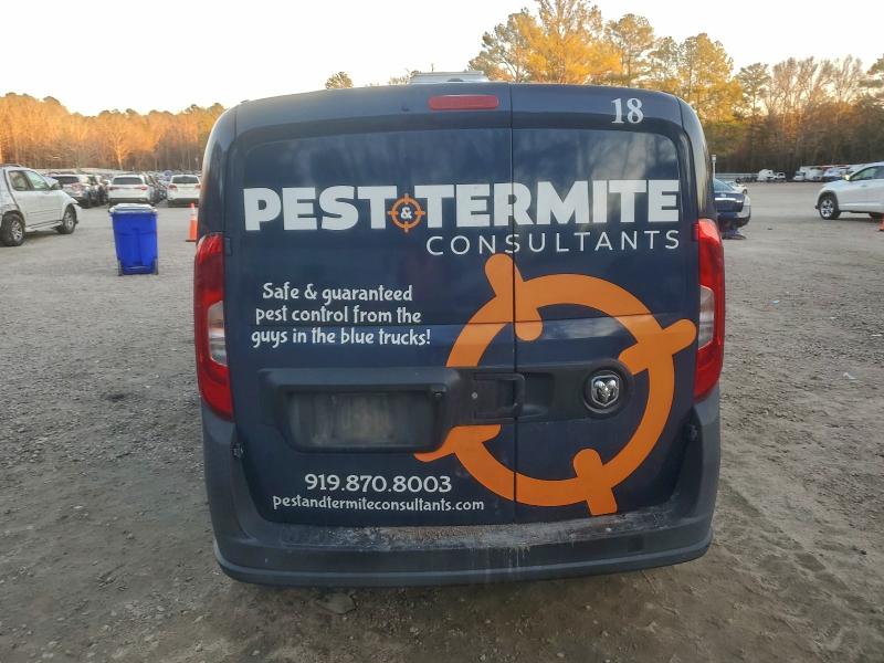 2018 Ram Promaster VIN ZFBERFAB7J6J67505 COPART salvage auction — FRONT END, Fl - Certificate Of Title, sold $425 on 2026-07-29 (photo 6)