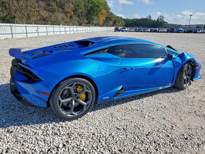 2023 Lamborghini Huracan VIN ZHWUB6ZF4PLA23953 COPART salvage auction — FRONT END, Tx - Certificate Of Title, sold $44,000 on 2026-07-07 (photo 3)