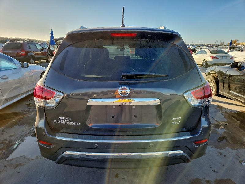 2014 Nissan Pathfinder VIN 5N1AR2MM3EC724320 COPART salvage auction — FRONT END, TX - SALVAGE VEHICLE TITLE, sold $1,300 on 2026-07-02 (photo 6)